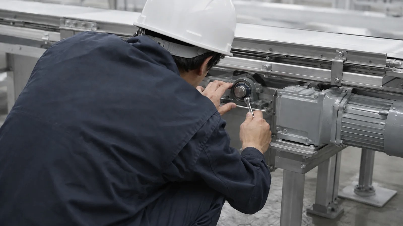 同じ箇所の不具合が繰り返し起きている設備の内部